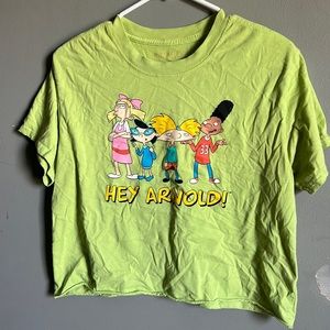 Womens cropped T-Shirt size L